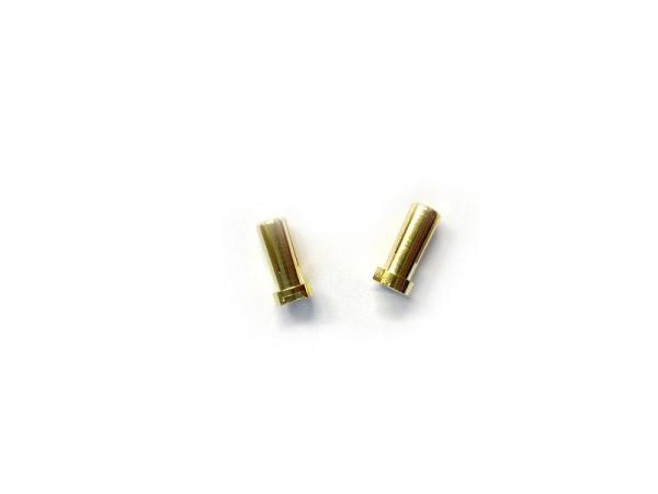 Goldkontaktstecker 5mm, 14mm (2) H-SPEED